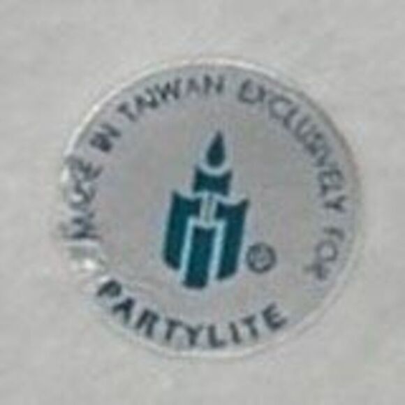 Partylite Tealight Candle Holder Figurine 4" Green Blue Tropical Fish Art Glass - Picture 4 of 7